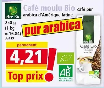 Norma être Bio Café moulu Bio offre