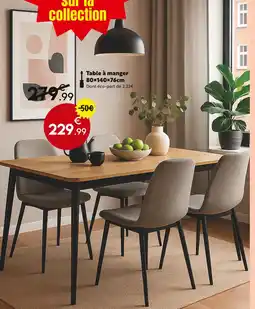 Maxi Bazar Table à manger offre