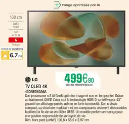 Extra LG Tv qled 4k offre