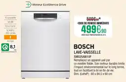 Extra BOSCH Lave-vaisselle offre