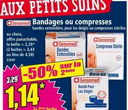 Norma SENSOMED Bandages ou compresses offre