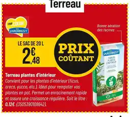 Bricorama Jardibest Terreau plantes d’intérieur offre