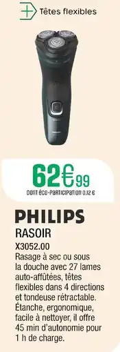 Extra PHILIPS RASOIR offre