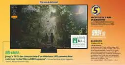 Proxi Confort SAMSUNG Tv mini-led 4k offre