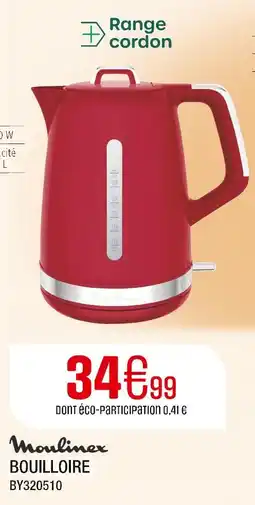 Extra Moulinex Bouilloire offre