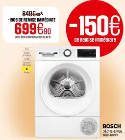 Extra BOSCH Sèche-linge offre