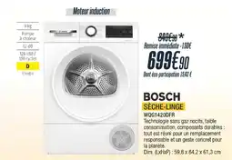 Proxi Confort BOSCH Sèche-linge offre
