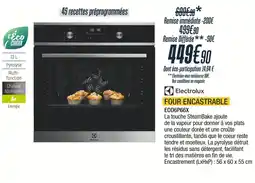 Proxi Confort ELECTROLUX Four encastrable offre