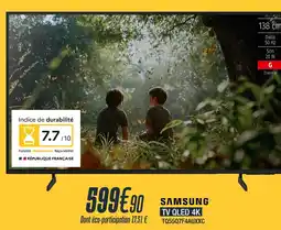 Proxi Confort SAMSUNG Tv qled 4k offre