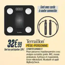 Proxi Confort TERAILLON Pèse-personne gymfitconnect offre