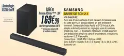 Proxi Confort SAMSUNG Barre de son 2.1 offre