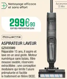Extra ROWENTA Aspirateur Laveur offre