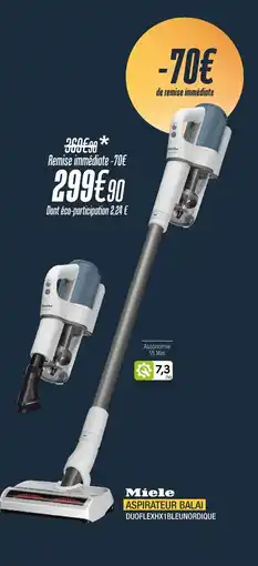 Proxi Confort MIELE Aspirateur balai offre