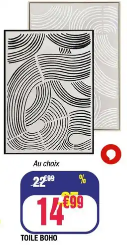 La Foir'Fouille Toile boho offre