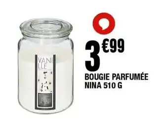 La Foir'Fouille Bougie parfumée nina offre