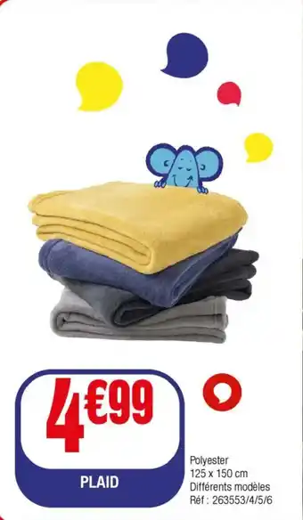 La Foir'Fouille Plaid offre