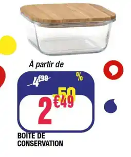 La Foir'Fouille Boite de conservation offre