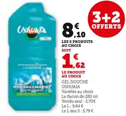 Super U Ushuaïa Gel douche offre