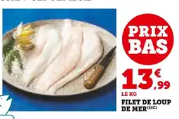 Super U Filet de Loup de Mer offre