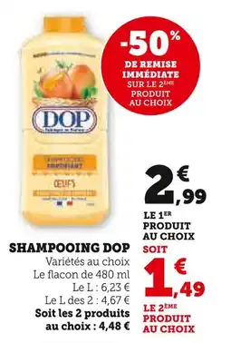 U Express DOP Shampooing offre