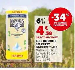 U Express LE PETIT MARSEILLAIS Gel douche offre
