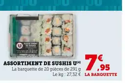 U Express U Assortiment de sushis offre
