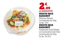 U Express BASSINET Fruits secs offre