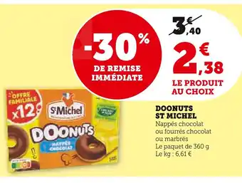 U Express ST MICHEL Doonuts offre