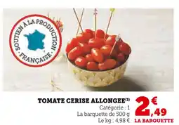 U Express Tomate Cerise Allongée offre