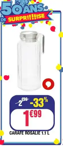 La Foir'Fouille Carafe rosalie offre