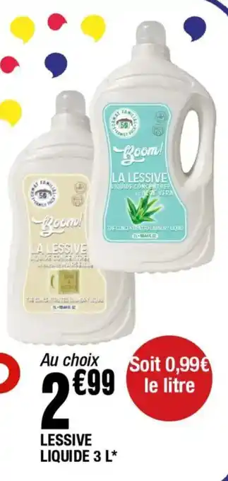 La Foir'Fouille Lessive liquide offre