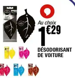 La Foir'Fouille Désodorisant de voiture offre
