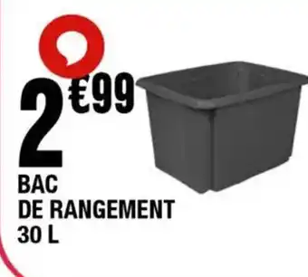 La Foir'Fouille Bac de rangement offre