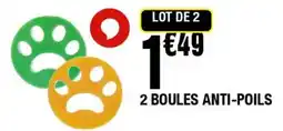 La Foir'Fouille 2 boules anti-poils offre