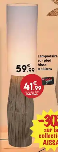 Maxi Bazar Lampadaire sur pied Aissa offre