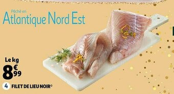 Auchan Filet de lieu noir offre