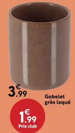 Maxi Bazar Gobelet grès laqué offre