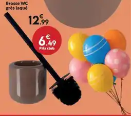 Maxi Bazar Brosse WC grès laqué offre