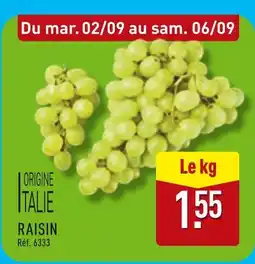 ALDI Raisin offre