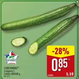 ALDI Concombre offre
