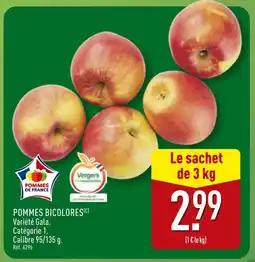 ALDI Pommes bicolores offre
