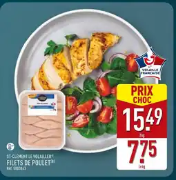 ALDI ST-CLÉMENT LE VOLAILLER Filets de Poulet(B) offre