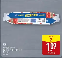 ALDI TOQUES ET TARTES Pâtes feuilletées offre