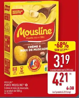 ALDI MOUSLINE Purée offre