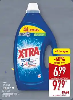 ALDI X-TRA Lessive liquide offre