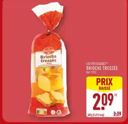 ALDI Les Pâtissades Brioche Tressée offre
