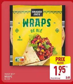 ALDI TRADER JOE’S Wraps de blé offre