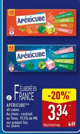 ALDI APÉRICUBE Apéricube offre