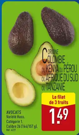 ALDI Avocats Variété Hass offre