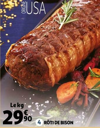 Rôti de bison
